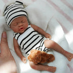 Image of Reborn Baby Dolls Full Body Silicone Baby Reborn Doll 7 Inch Lifelike