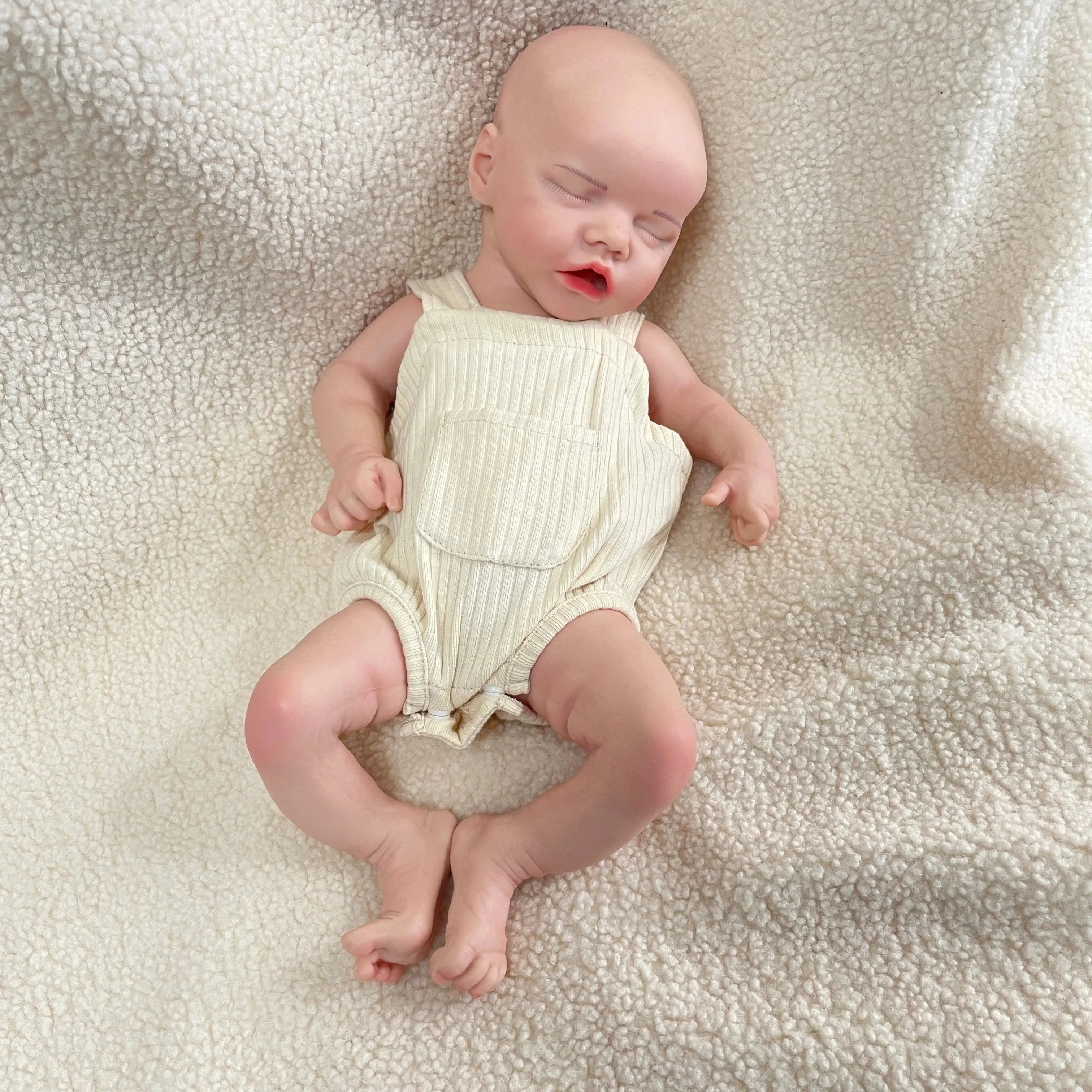 Image of Reborn Baby Dolls 18-Inch Artificial Silicone Reborn Baby Doll –