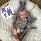 Image of Reborn Baby Dolls 18Inch Pascale Can Open Mouth Bebe Reborn De