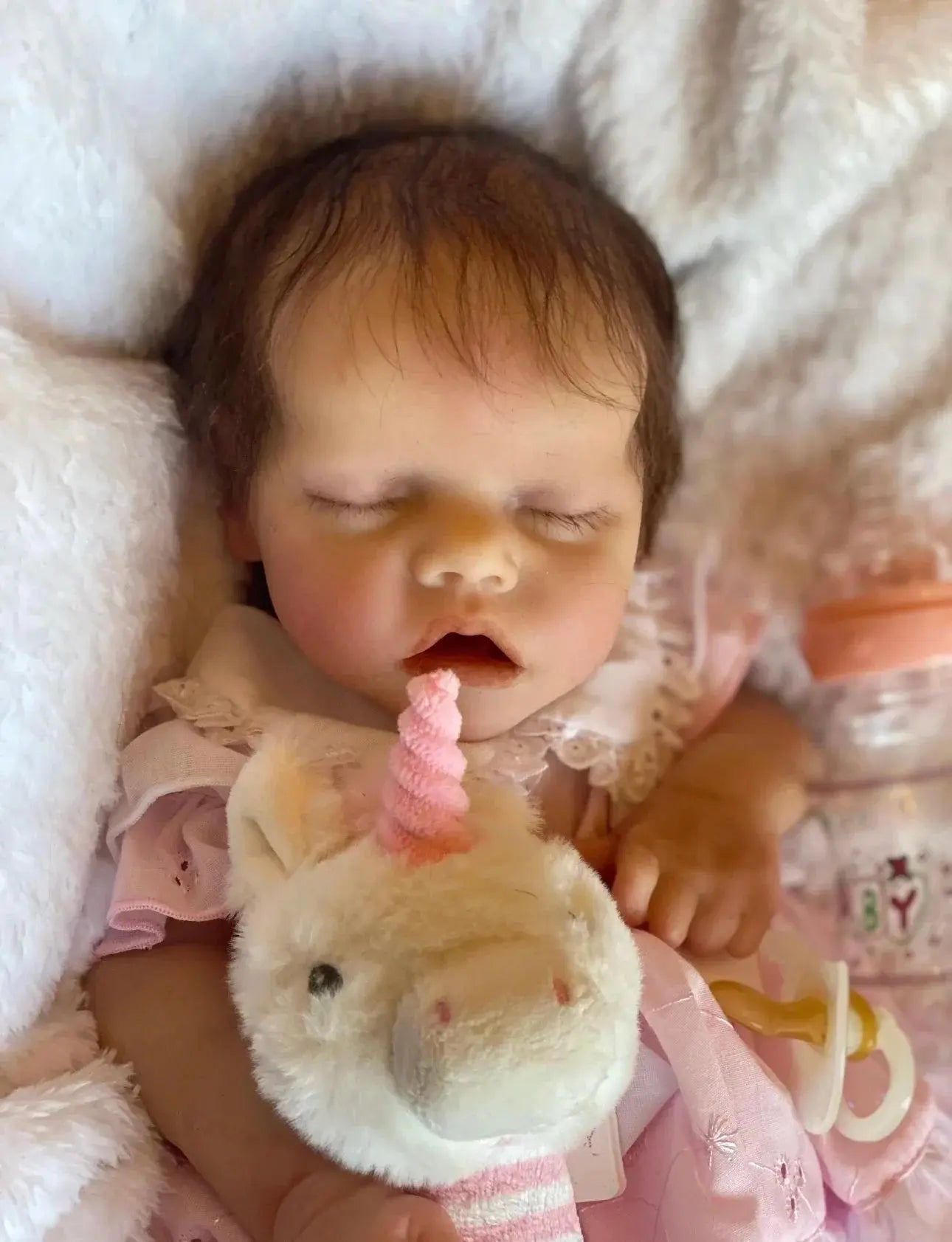 Image of Reborn Baby Dolls 18Inch Twins A Solid Silicone Bebe Reborn Girl With