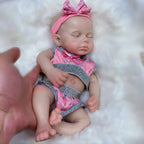 Image of Reborn Baby Dolls 13Inchopen Mouth Loulou Bebe Girl And Boy Reborn
