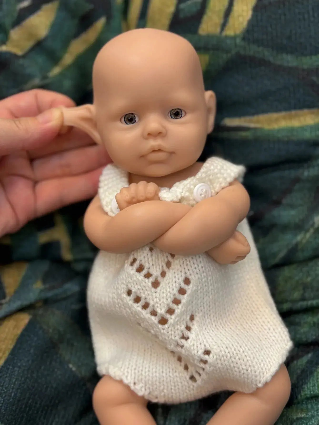 Image of Reborn Baby Dolls 10 Inch Lifelike Full Body Silicone Reborn Baby