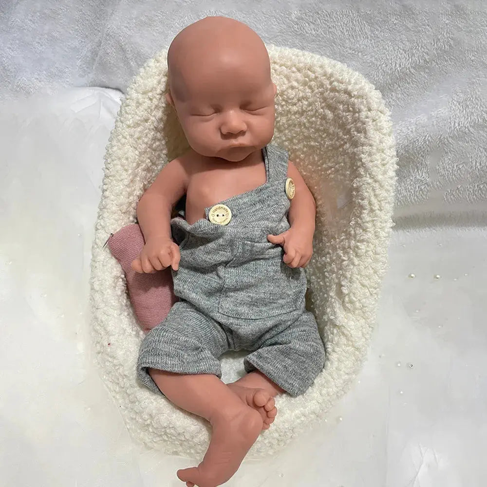 Image of Reborn Baby Dolls 17Inch Realistic Details & Handmade Soft Baby Boy