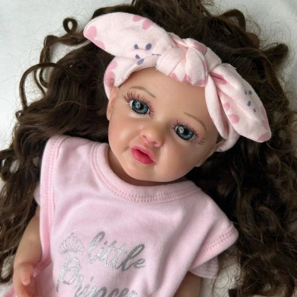 Image of Reborn Baby Dolls 16Inch High-Simulation Silicone Reborn Baby Girl