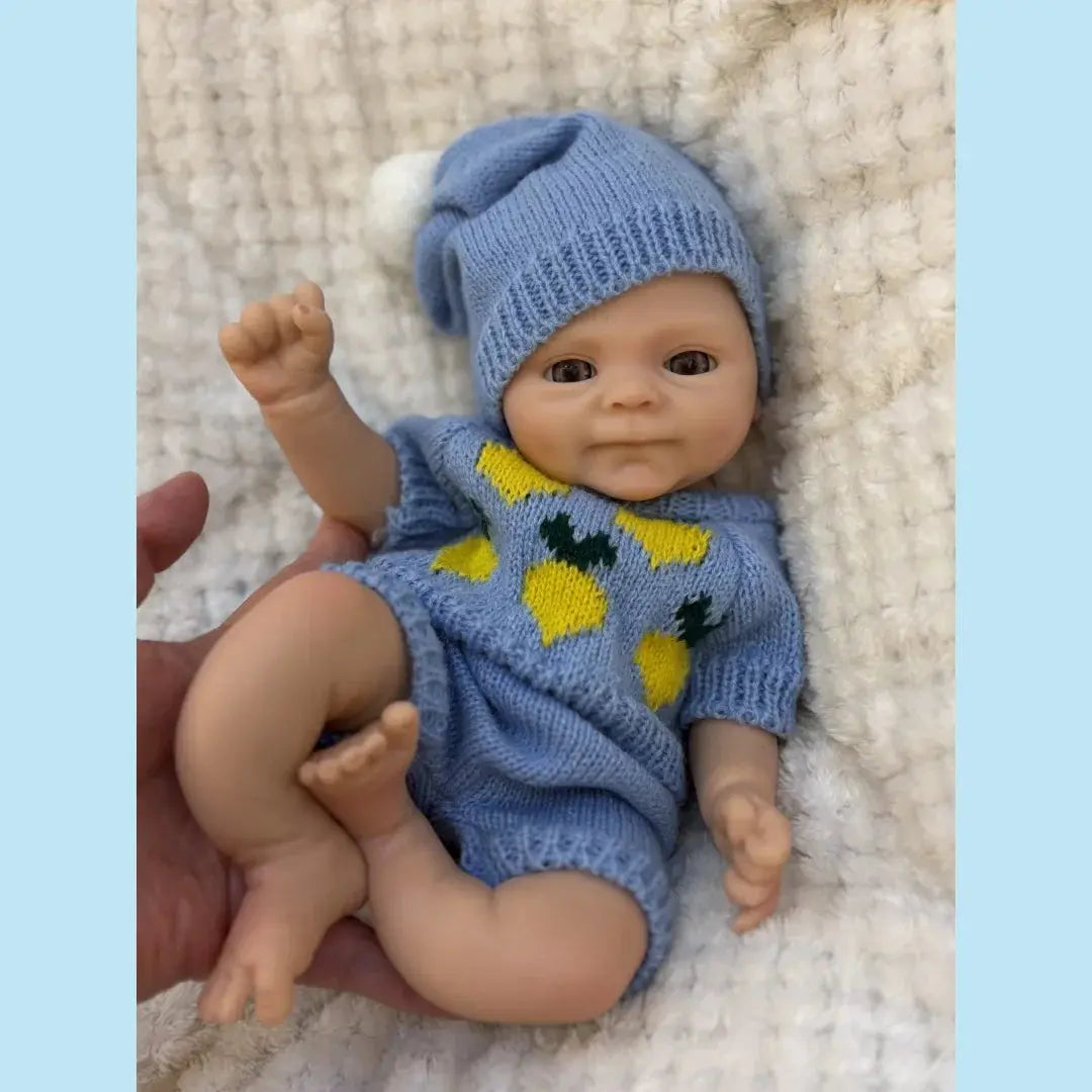 Image of Reborn Baby Dolls 33Cm Washable Coco Full Body Silicone Bebe Reborn