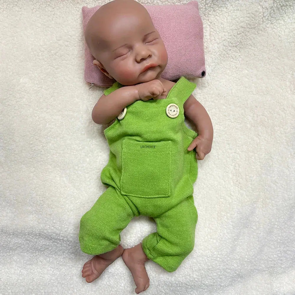 Image of Reborn Baby Dolls 17Inch Realistic Details & Handmade Soft Baby Boy
