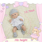 Image of Reborn Baby Dolls 14 Inch Full Silicone Reborn Baby Dolls Boy Girl