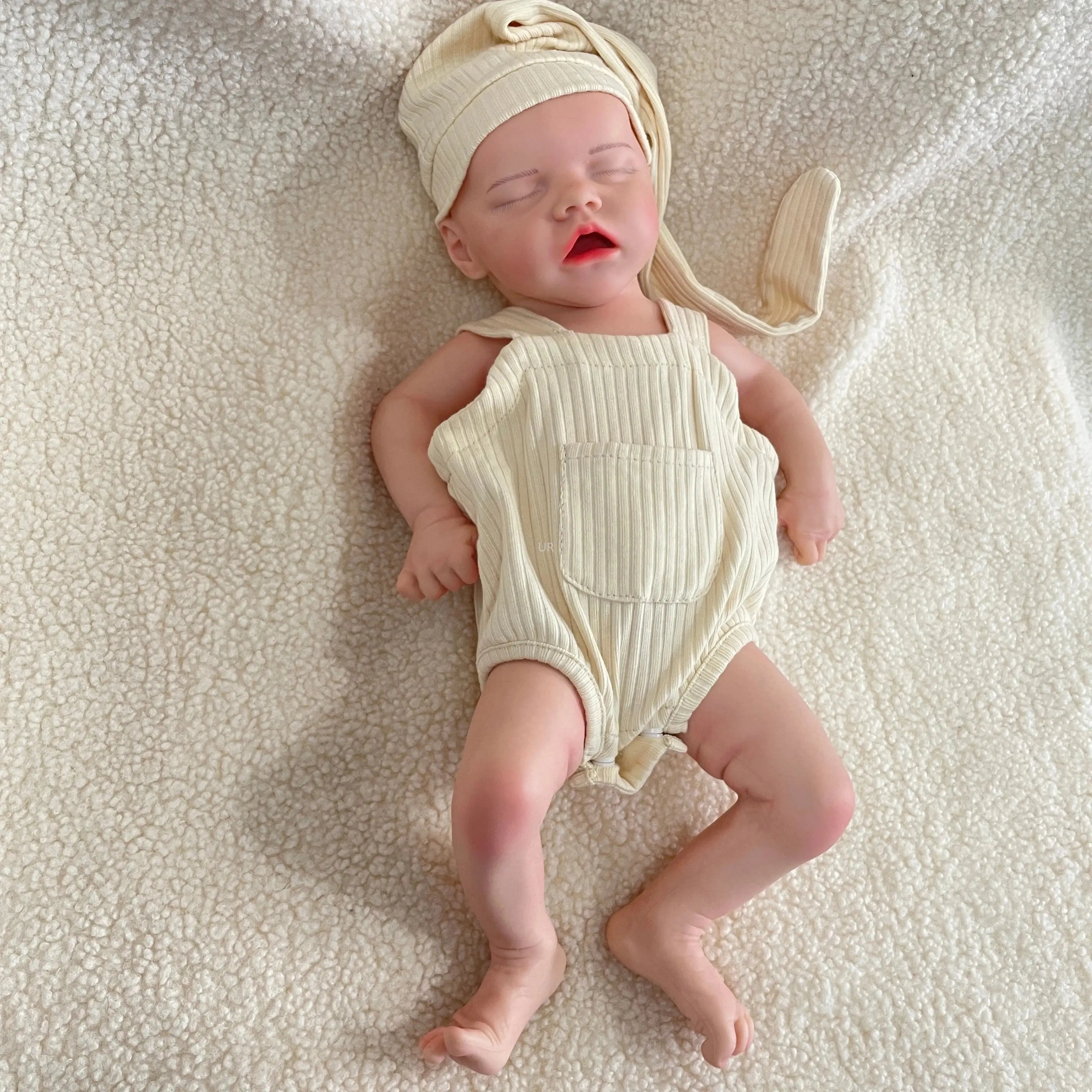 Image of Reborn Baby Dolls 18-Inch Artificial Silicone Reborn Baby Doll –
