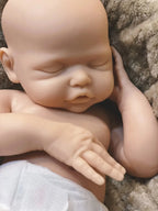 Image of Reborn Baby Dolls 16.7Inch 42.5Cm Lifelike Unpainted Solid Silicone