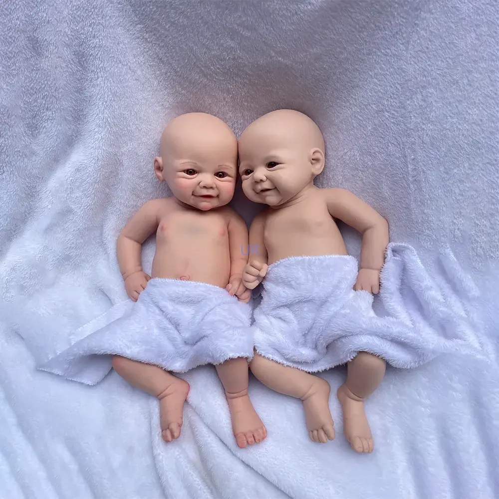 Image of Reborn Baby Dolls 17 Inch Silicone Body Reborn Baby Doll Waterproof