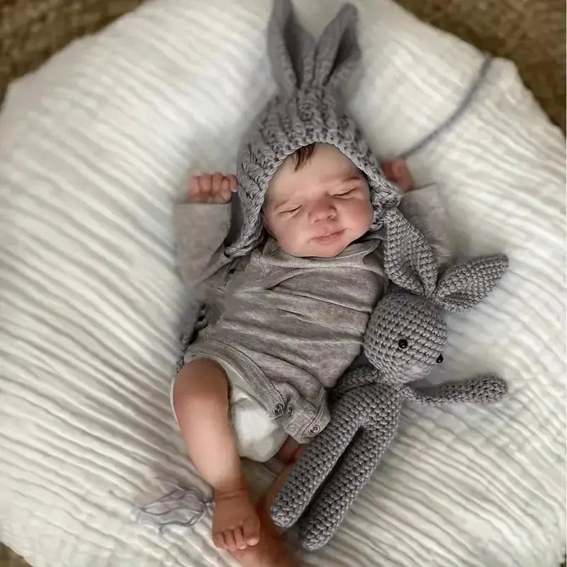 Image of Reborn Baby Dolls 18Inch Pascale Can Open Mouth Bebe Reborn De