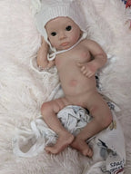 Image of Reborn Baby Dolls 18Inch Girl Tutti Painted Full Body Soft Solid