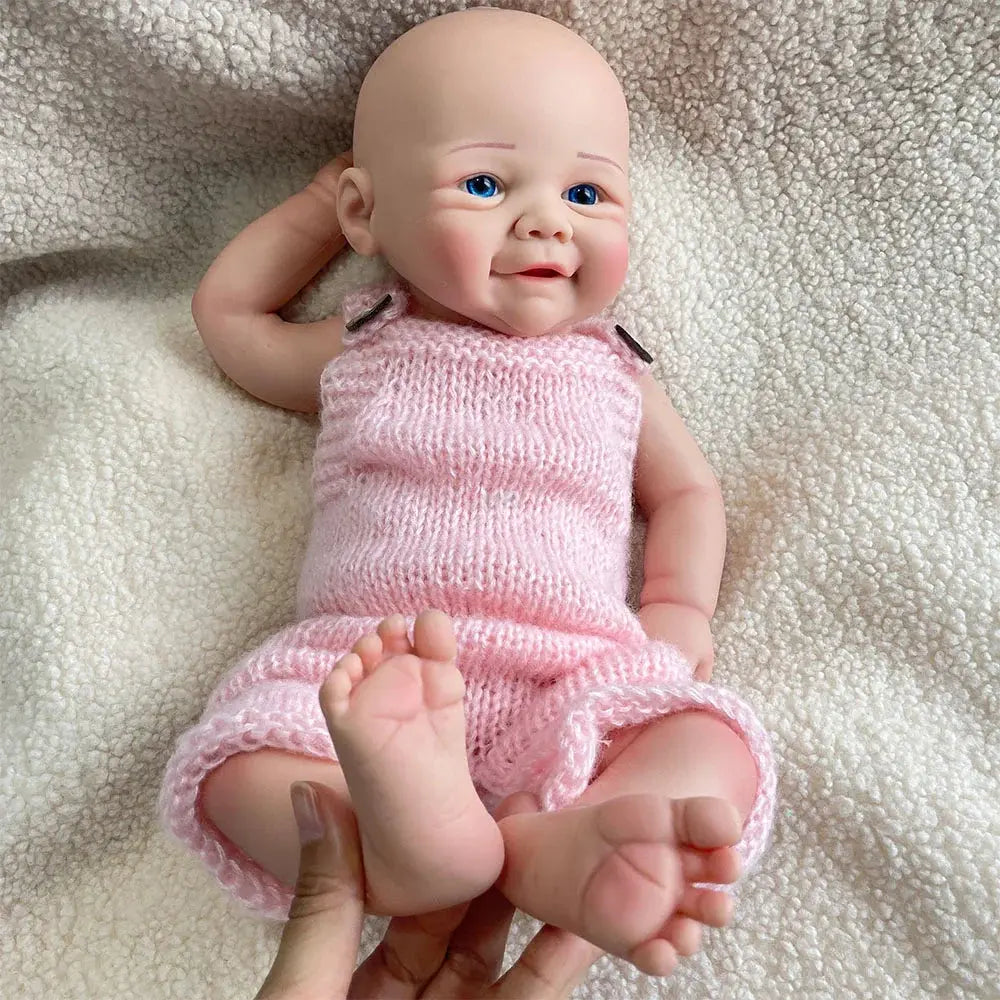 Image of Reborn Baby Dolls Full-Body Silicone Reborn Baby Doll -Vivienne