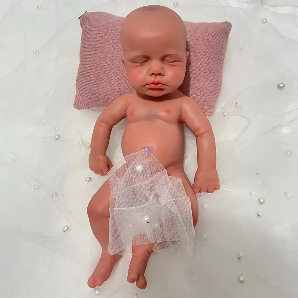 Image of Reborn Baby Dolls Kids Parent Gift Soft 13" Ifelike Silicone Reborn