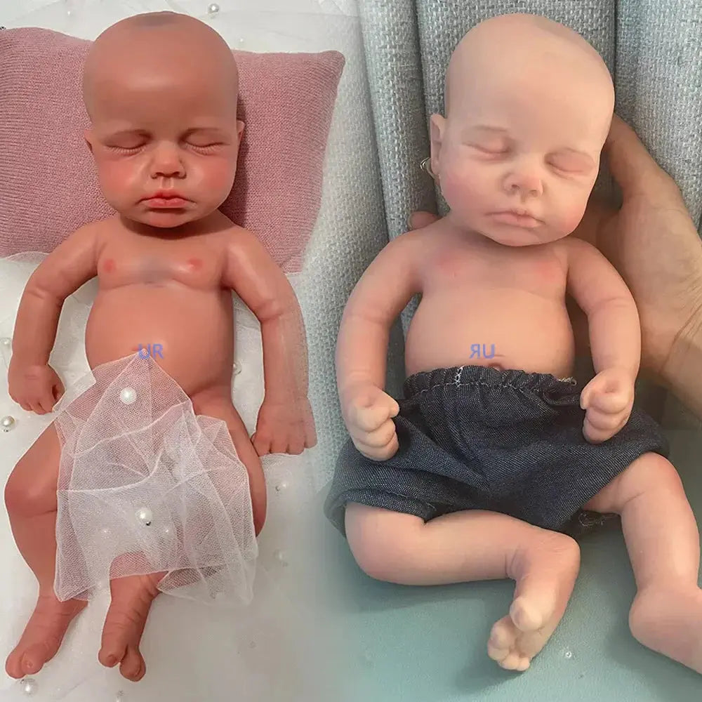 Image of Reborn Baby Dolls Kids Parent Gift Soft 13" Ifelike Silicone Reborn