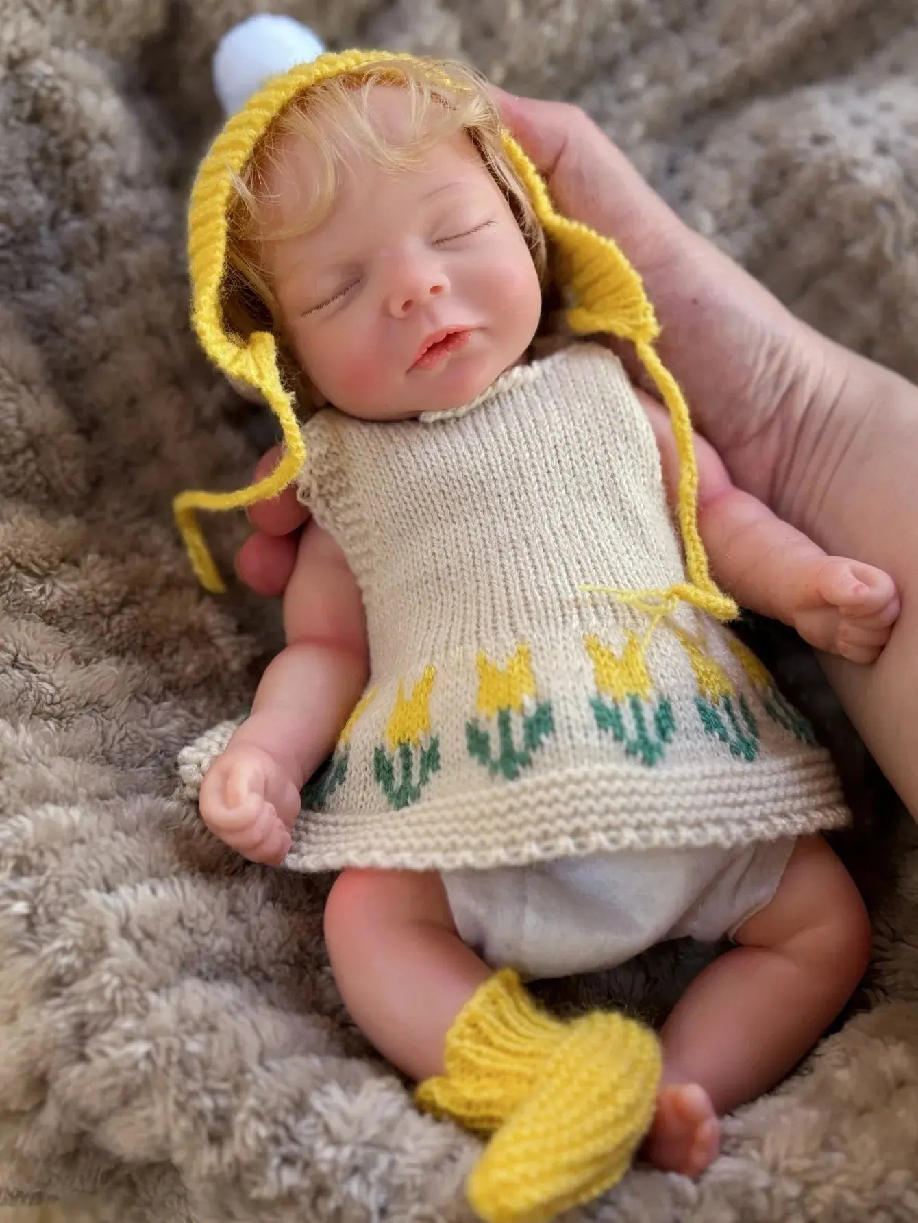 Image of Reborn Baby Dolls 10 Inch 25Cm Sam Silicone Reborn Doll Soft Touch