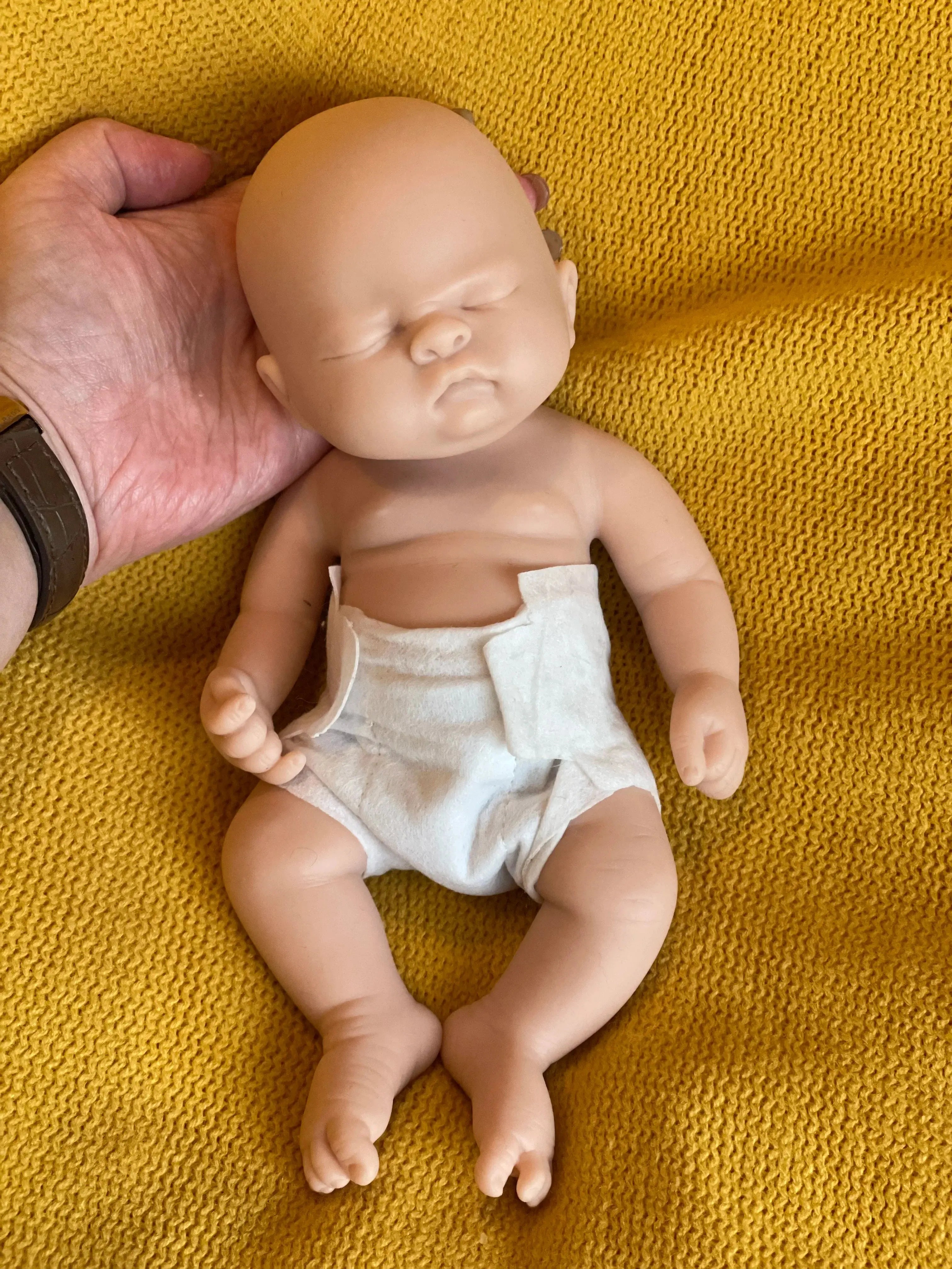 Image of Reborn Baby Dolls 10Inch Silicone Boy Reborn Baby Doll Full Body Soft