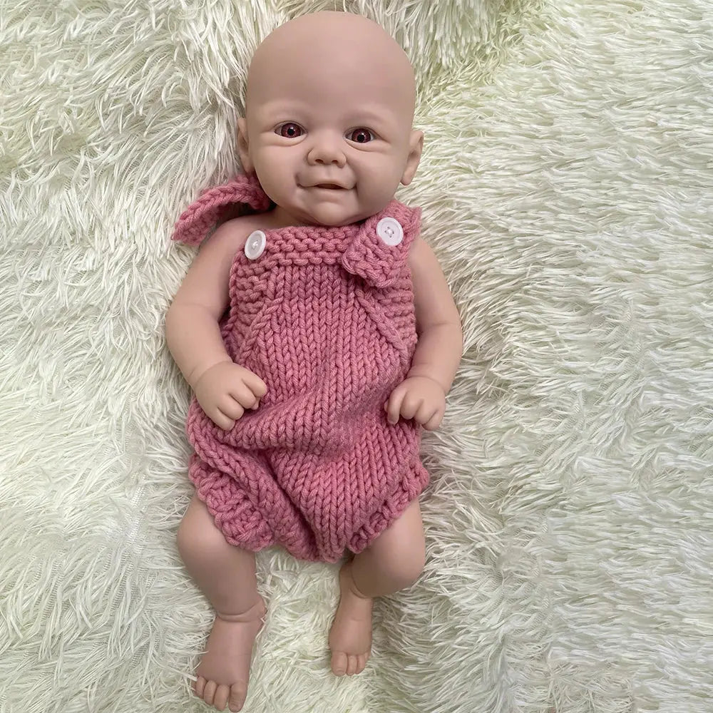 Image of Reborn Baby Dolls Waterproof Weighted Baby Girl 18" Lifelike Full
