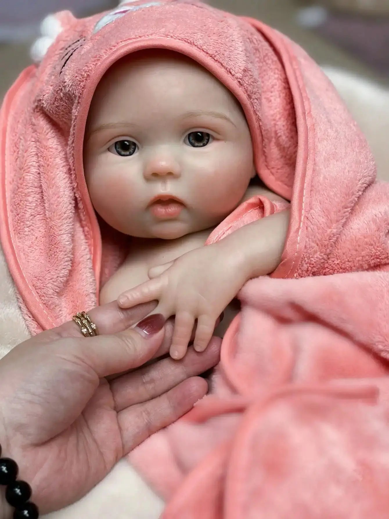 Image of Reborn Baby Dolls 18 Inch Lifelike Handmade Bebe Silicone Reborn Doll
