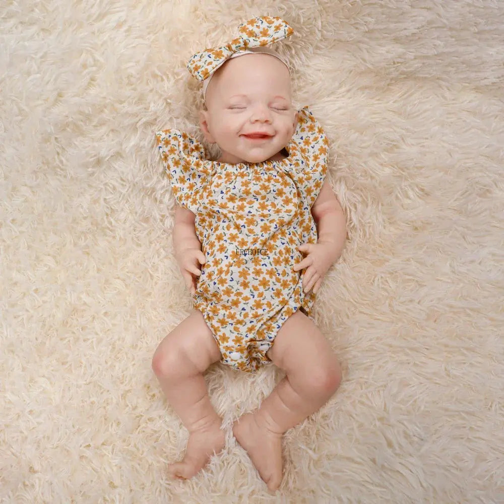 Image of Reborn Baby Dolls Heavy Whole Silicone Reborn Baby Doll Flexible Girl