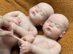 Image of Reborn Baby Dolls Can Open Mouth 45Cm Twins Sam Reborn Baby Girl And