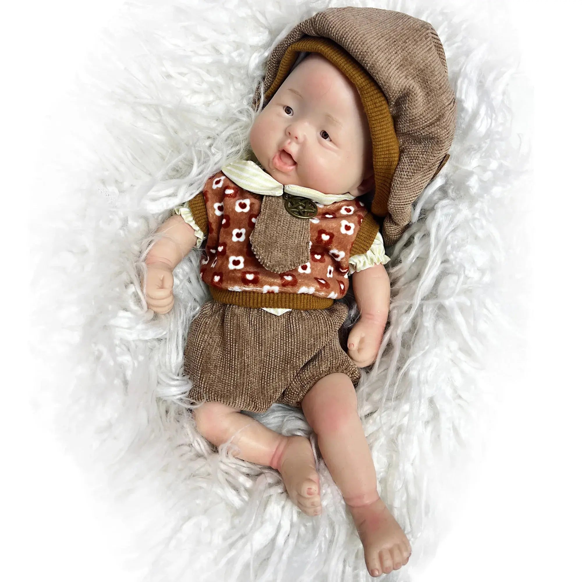 Image of Reborn Baby Dolls 26Cm Lifelike Silicone Bebe Reborn Boy Soft Newborn