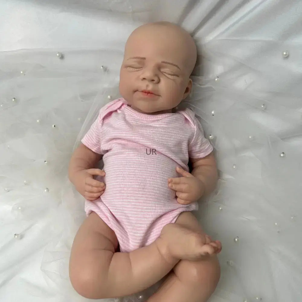 Image of Reborn Baby Dolls 18 Inch Unpainted Realistic Silicone Reborn Baby