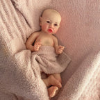 Image of Reborn Baby Dolls 18 Inch Unpainted Cute African Skin Newborn Baby