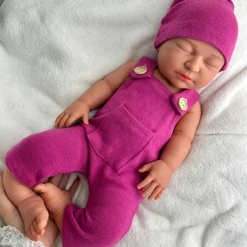 Image of Reborn Baby Dolls 22Inch Soft Silicone Reborn Baby Girl Waterproof