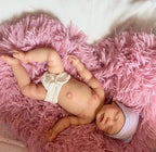 Image of Reborn Baby Dolls 10Inch Can Washable Close Eyes Bebe Reborn Girl