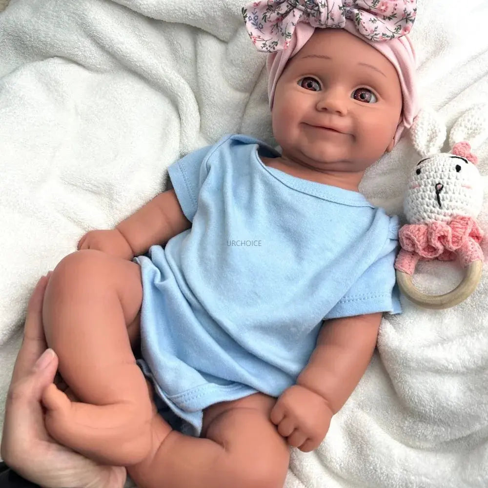 Image of Reborn Baby Dolls 20Inch Parenting Practice Weighted Silicone Reborn