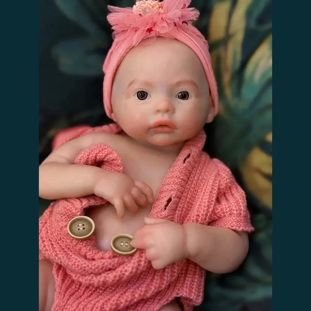 Image of Reborn Baby Dolls 45Cm Meadow Can Open Mouth  Solid Bebe Reborn De
