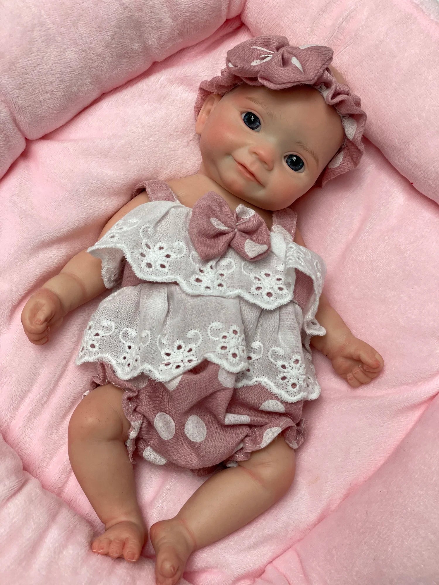 Image of Reborn Baby Dolls 11 Styles/ 26Cm Waterproof Close/Open Solid
