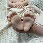 Image of Reborn Baby Dolls 18 Inch Unpainted Cute African Skin Newborn Baby