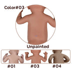 Image of Reborn Baby Dolls Unpainted Advanced Painted Doll Gift Set For Kids