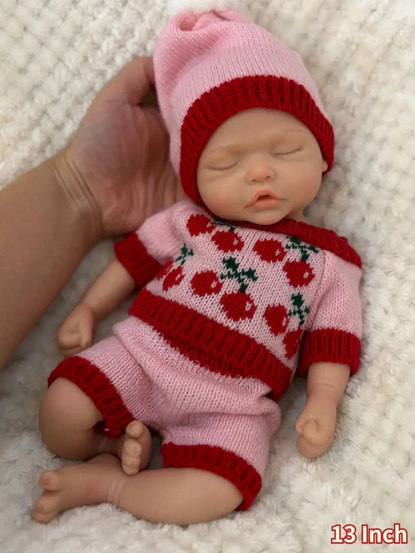 Image of Reborn Baby Dolls 13 Inch Lifelike Silicone Bebe Reborn Doll Girl