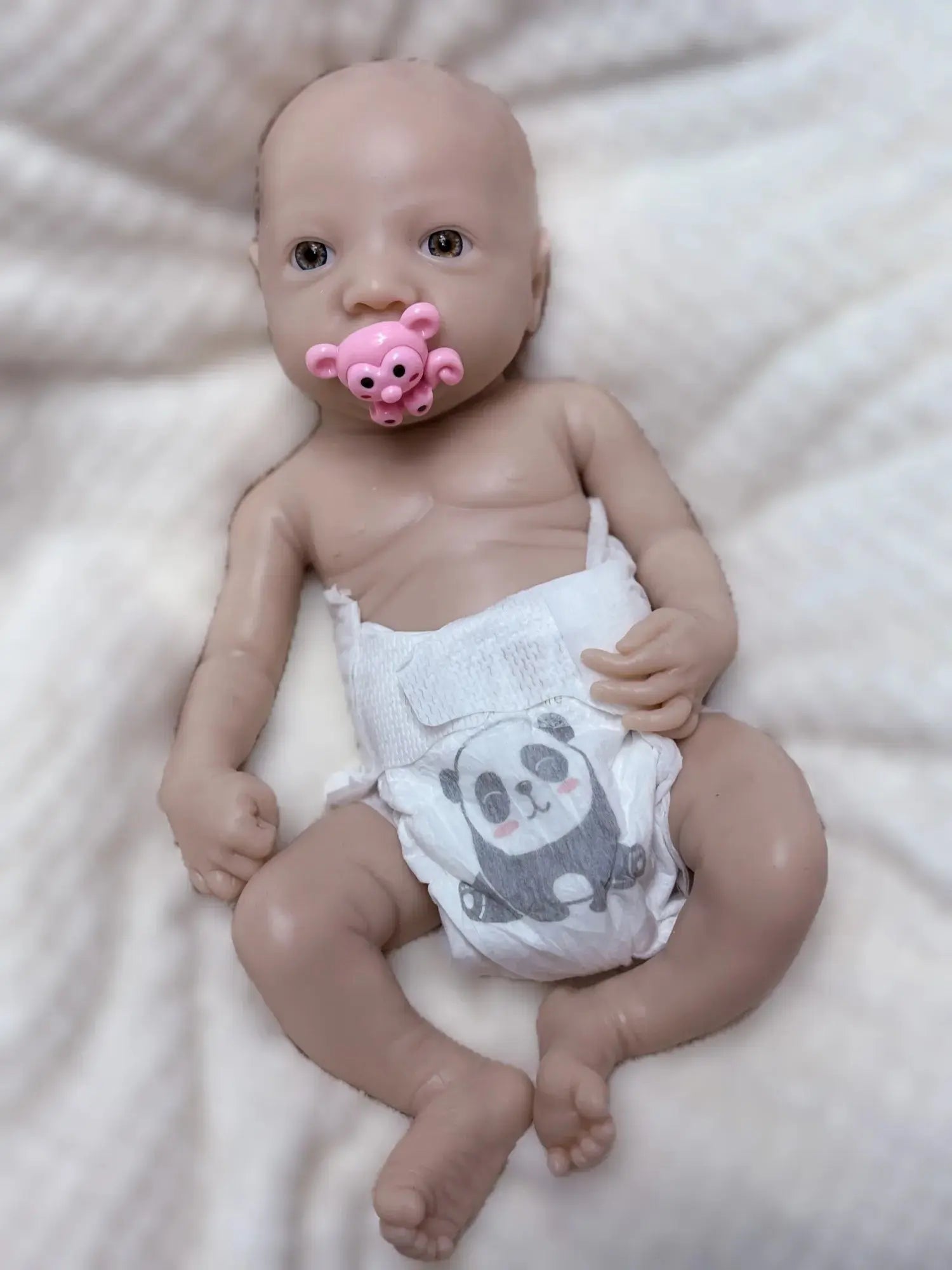 Image of Reborn Baby Dolls 17Inch  Lebi Boy Bebê Unpainted Reborn Baby Doll