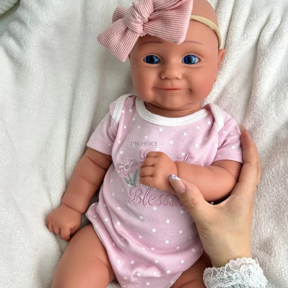 Image of Reborn Baby Dolls Weighted 20Inch Silicone Reborn Baby Girl Maddie