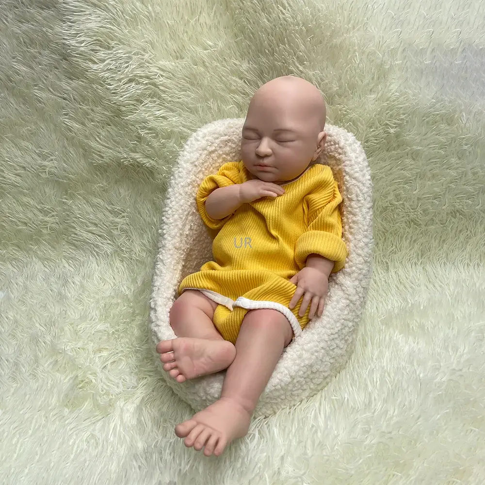 Image of Reborn Baby Dolls 55Cm 22" Weighted Super Soft Platinum Silicone