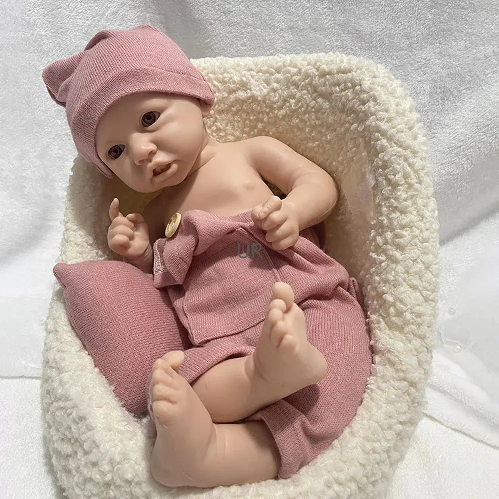 Image of Reborn Baby Dolls Lifelike Details 18Inch Full Body Solid Baby Girl