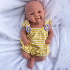 Image of Reborn Baby Dolls 17Inch 43Cm Unpainted Full Body Silicone Reborn