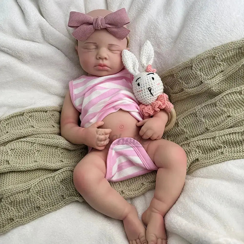 Image of Reborn Baby Dolls 20Inch Chubby Realistic Silicone Reborn Baby