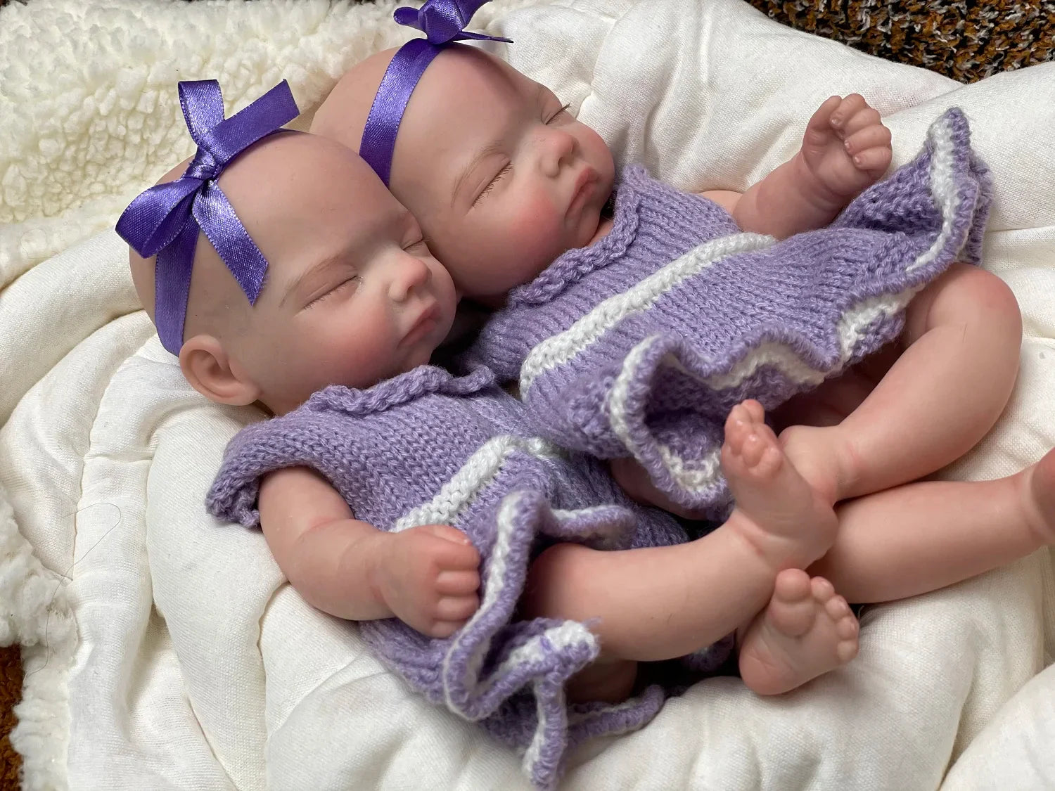 Image of Reborn Baby Dolls 11 Styles/ 26Cm Waterproof Close/Open Solid