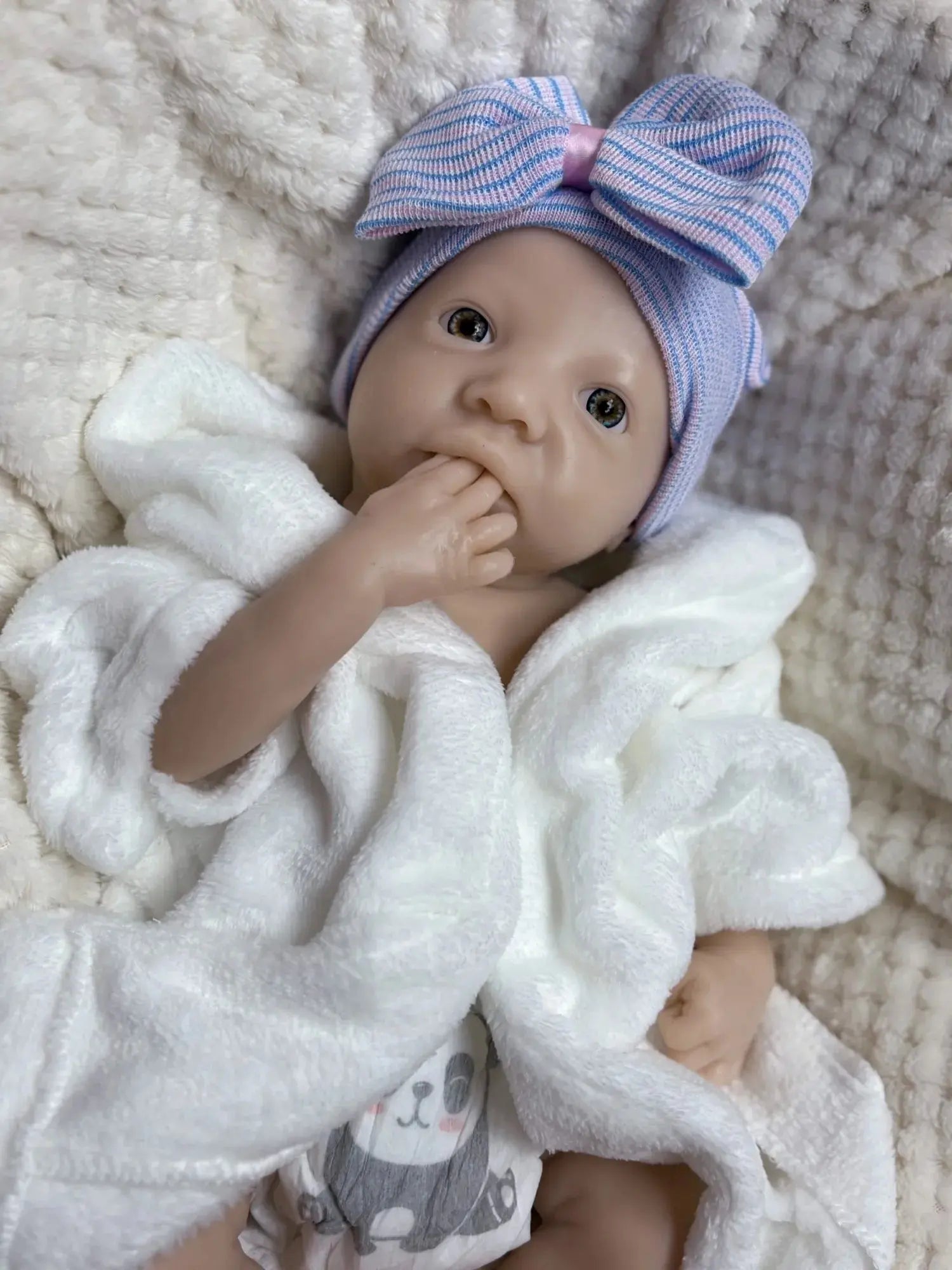 Image of Reborn Baby Dolls 17Inch  Lebi Boy Bebê Unpainted Reborn Baby Doll