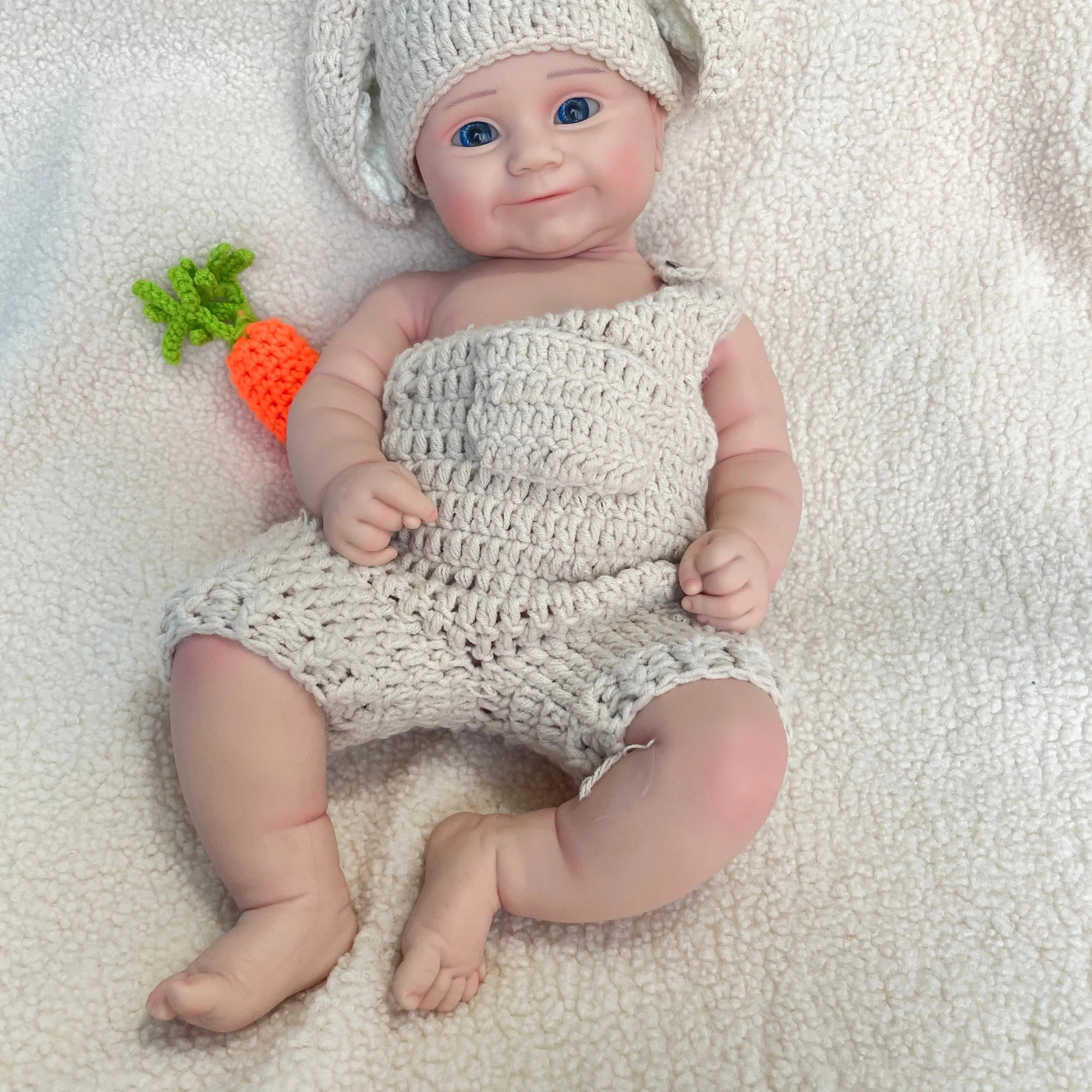 Image of Reborn Baby Dolls 20-Inch Lifelike Silicone Reborn Baby Doll –