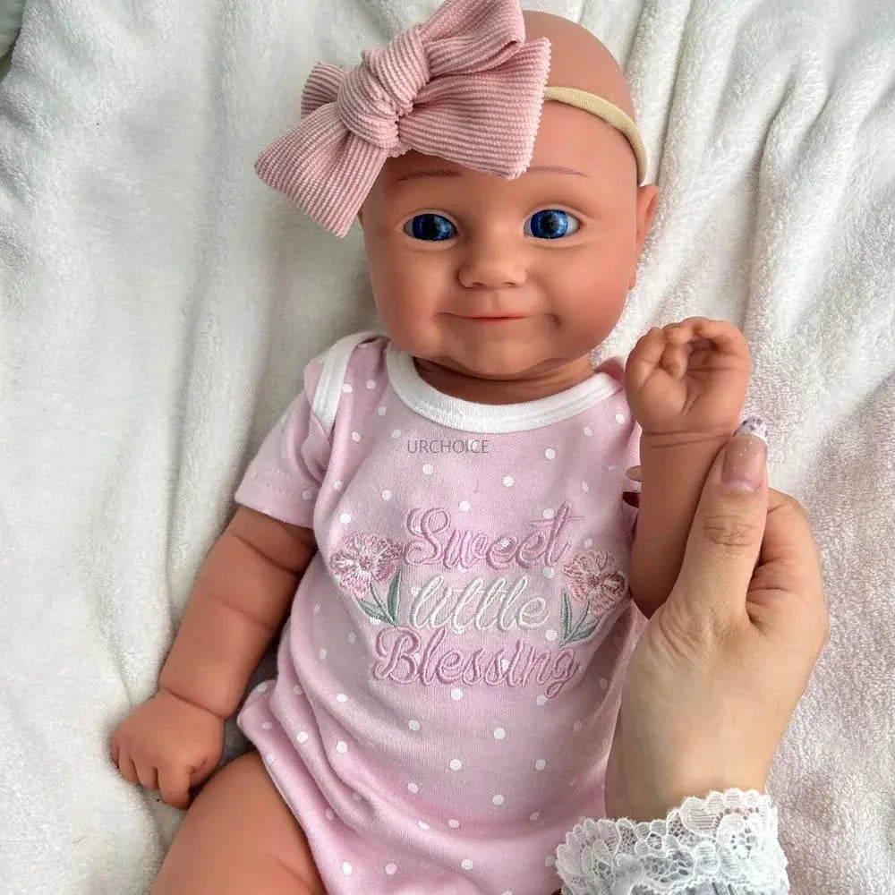 Image of Reborn Baby Dolls Weighted 20Inch Silicone Reborn Baby Girl Maddie