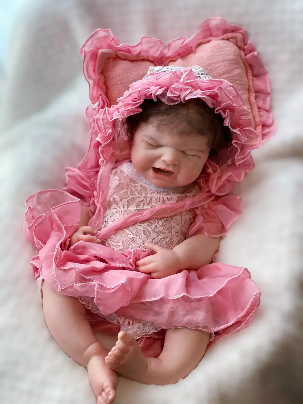 Image of Reborn Baby Dolls 18Inch Washable Maria Solid Silicone Bebe Reborn