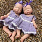 Image of Reborn Baby Dolls Full Soft Solid Silicone Reborn Baby Dolls 27Cm