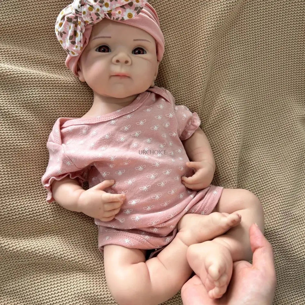 Image of Reborn Baby Dolls 19Inch Realistic Silicone Reborn Baby Girl Bettie