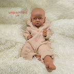 Image of Reborn Baby Dolls Full Platinum Silicone Body Baby Black Girl Reborn